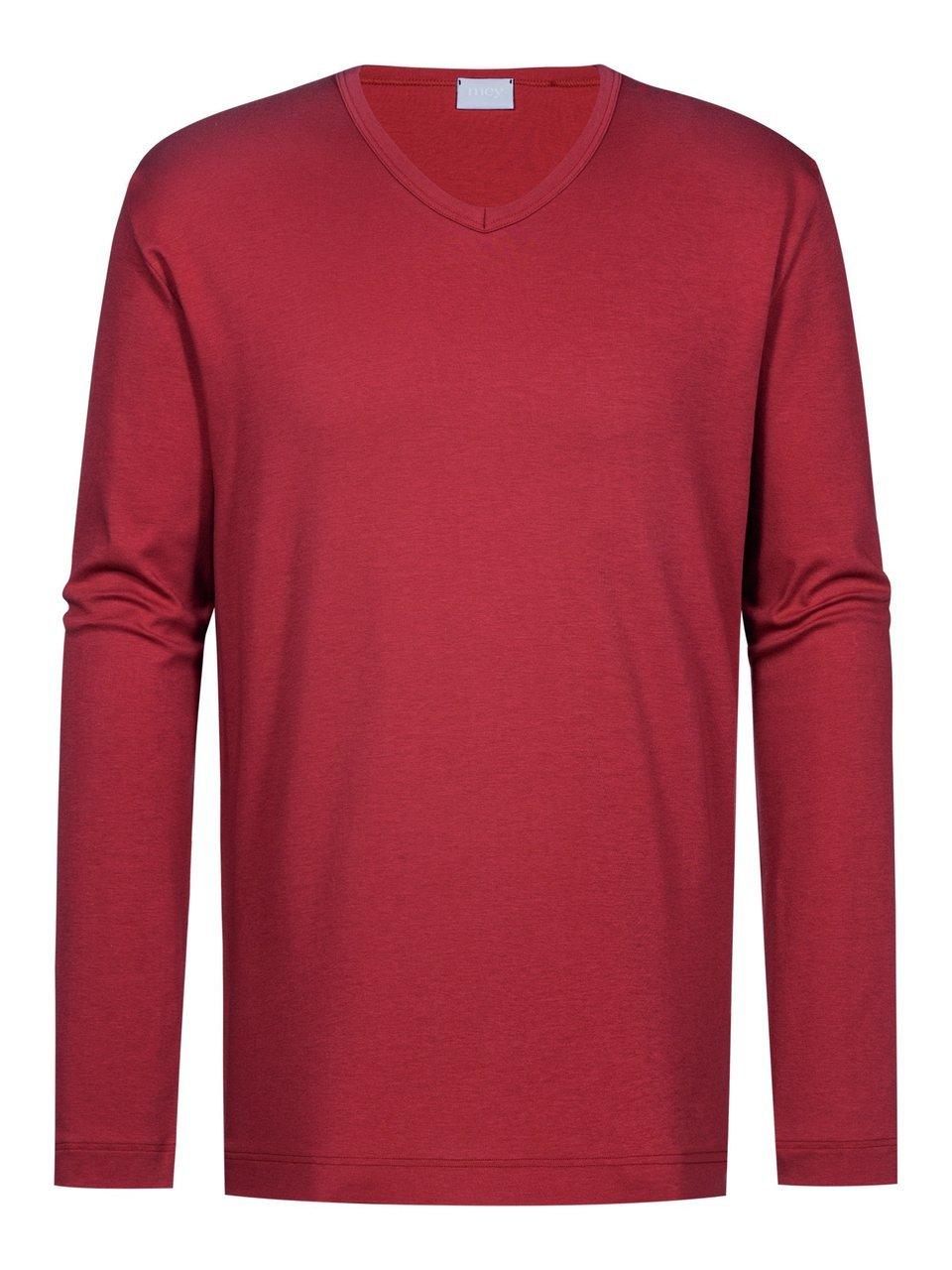 Mey Langarmshirt "SOLID NIGHT", T-Shirt aus Interlock-Jersey günstig online kaufen