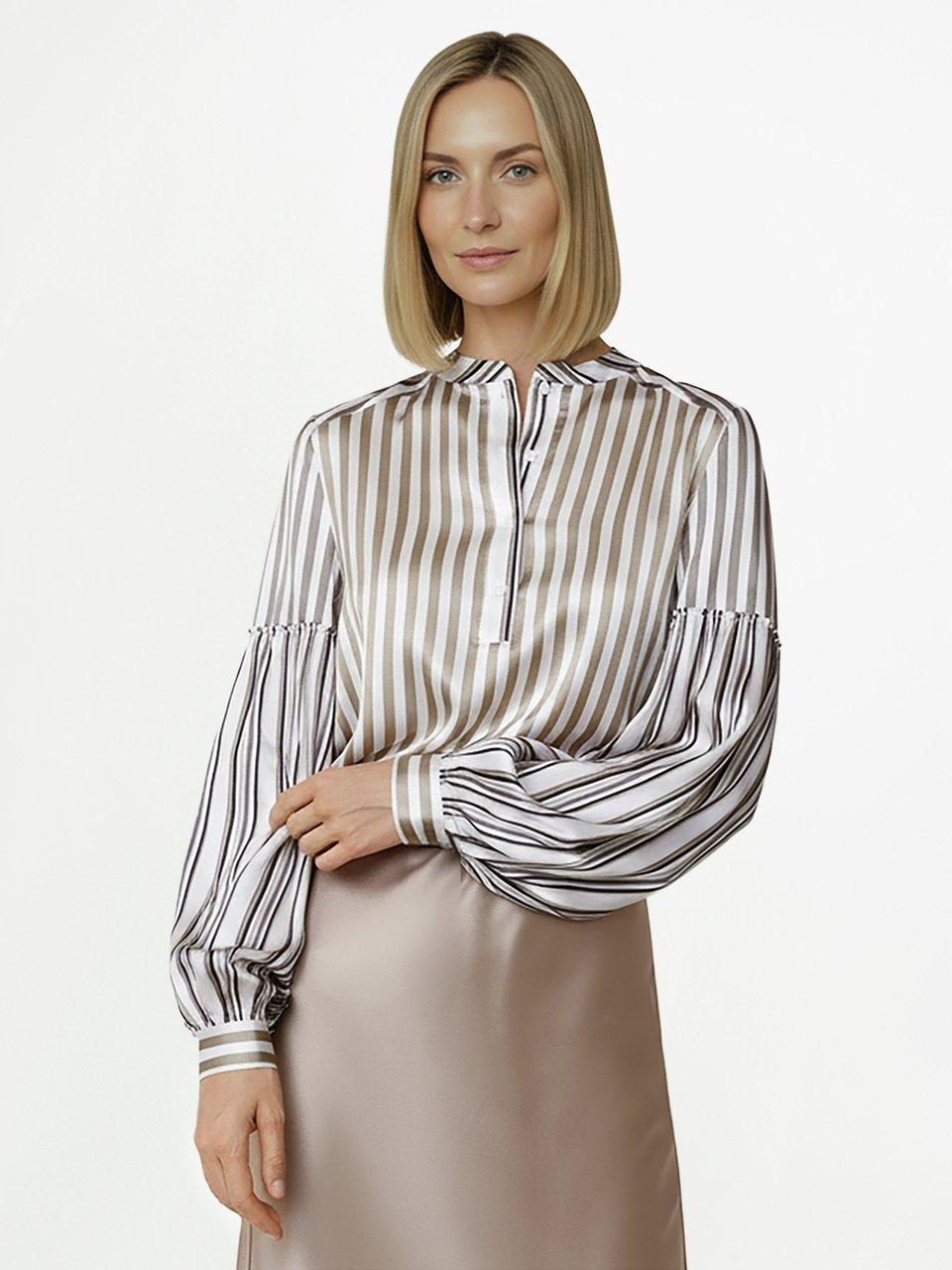 HERZEN´S ANGELEGENHEIT - Long-Bluse aus Seide
