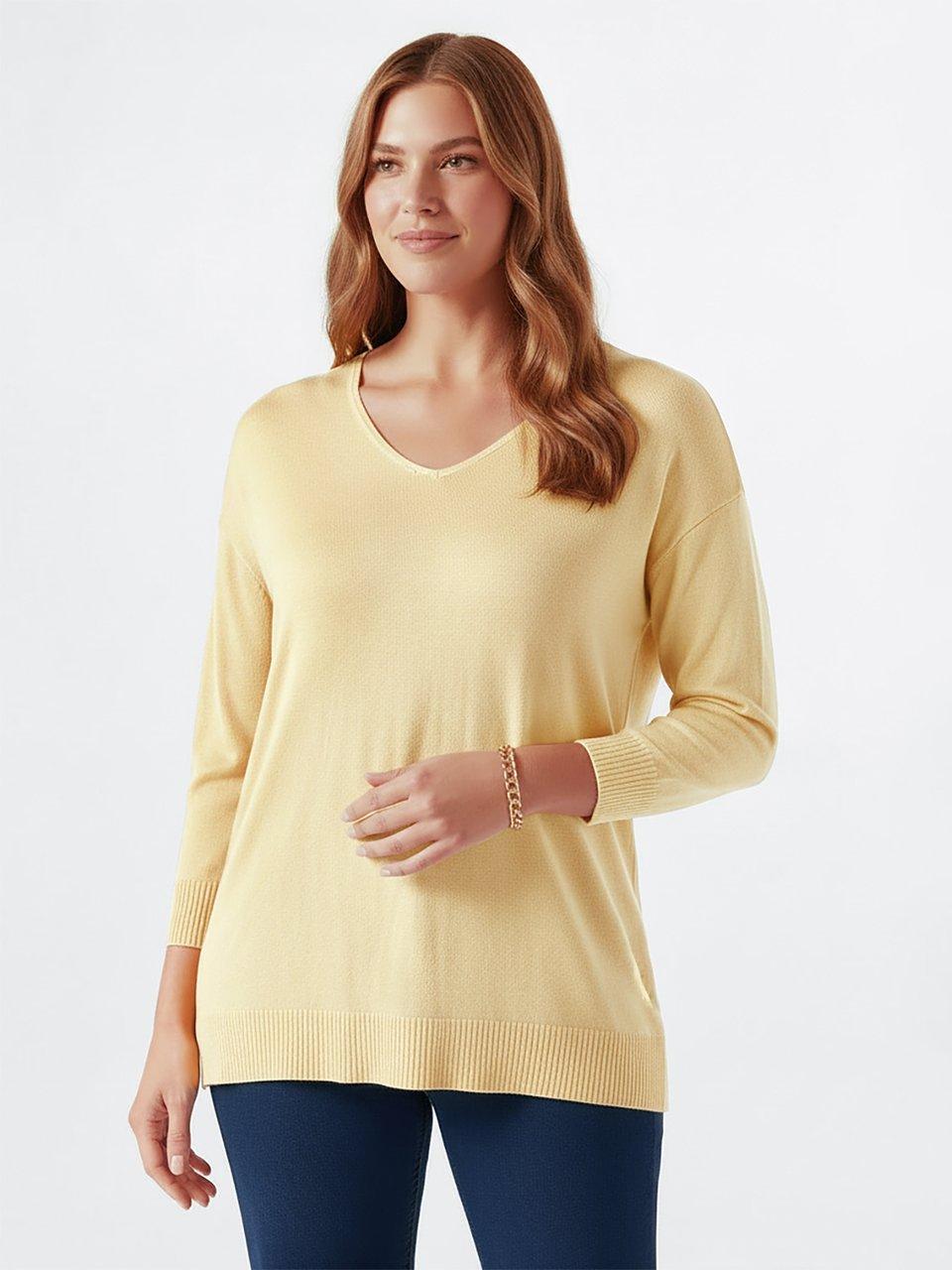 Emilia Lay - V-Pullover mit 3/4-Arm