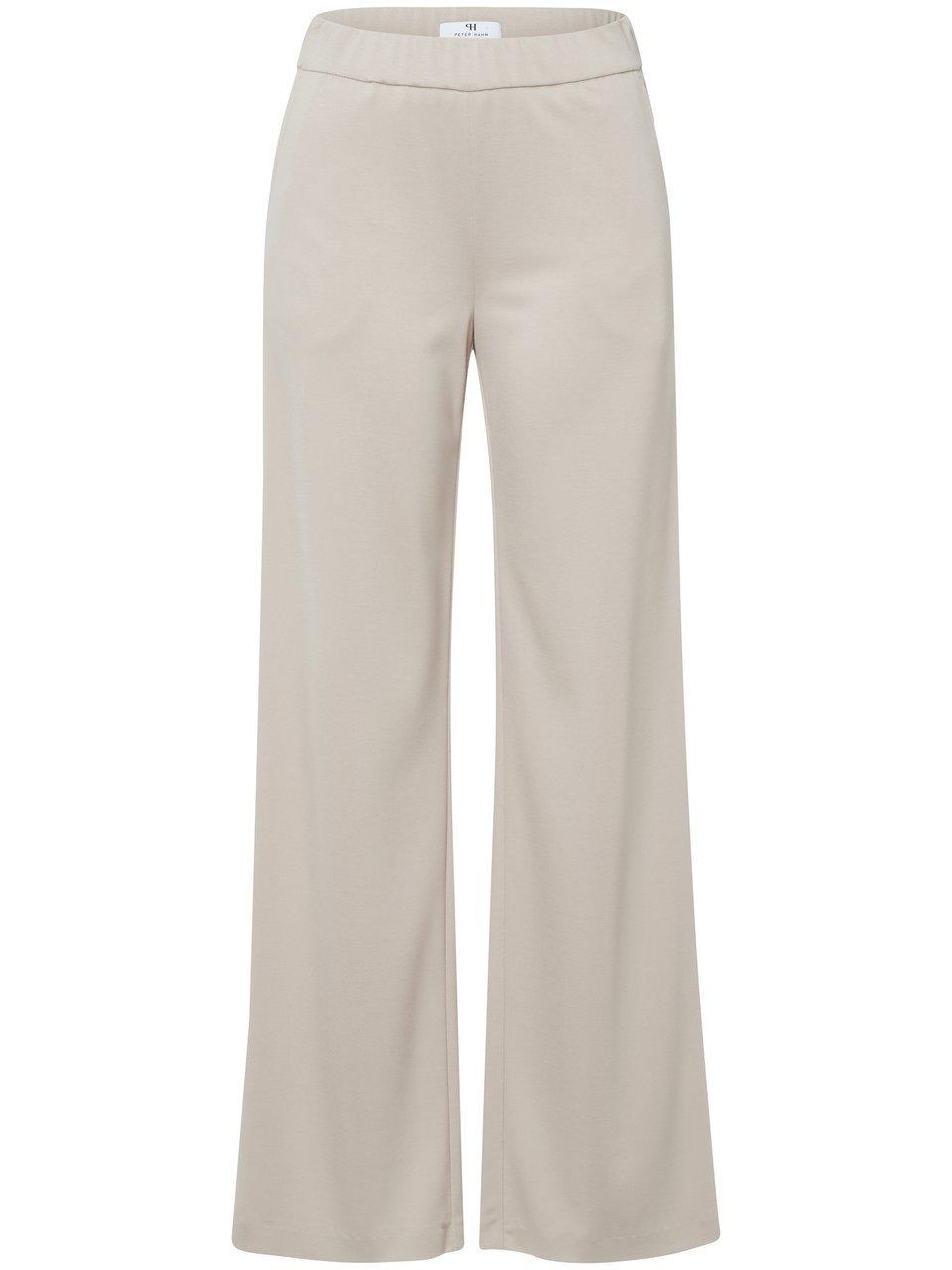 Jersey broek pasvorm Cornelia Van Peter Hahn beige