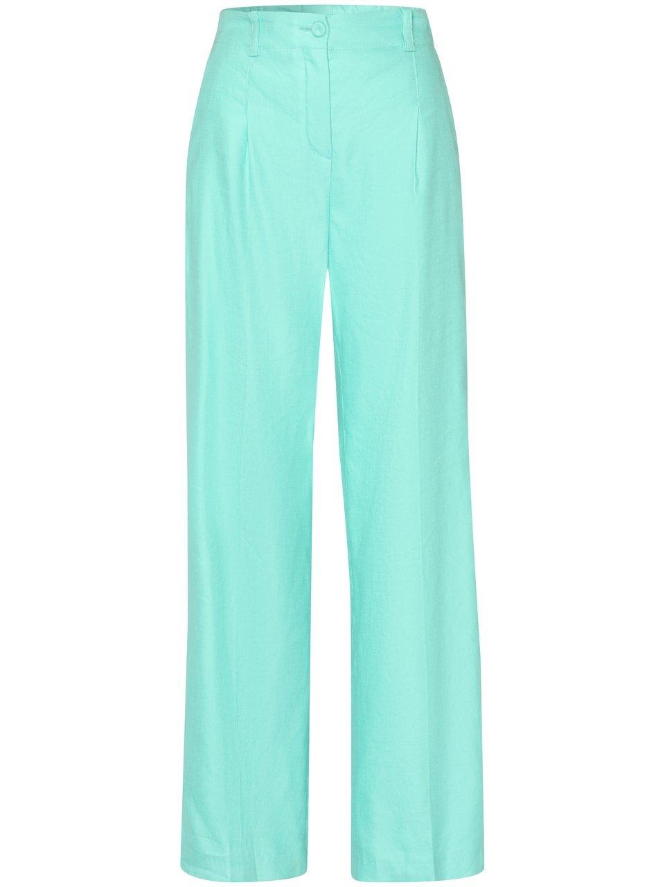 Wide Fit broek Van Riani turquoise