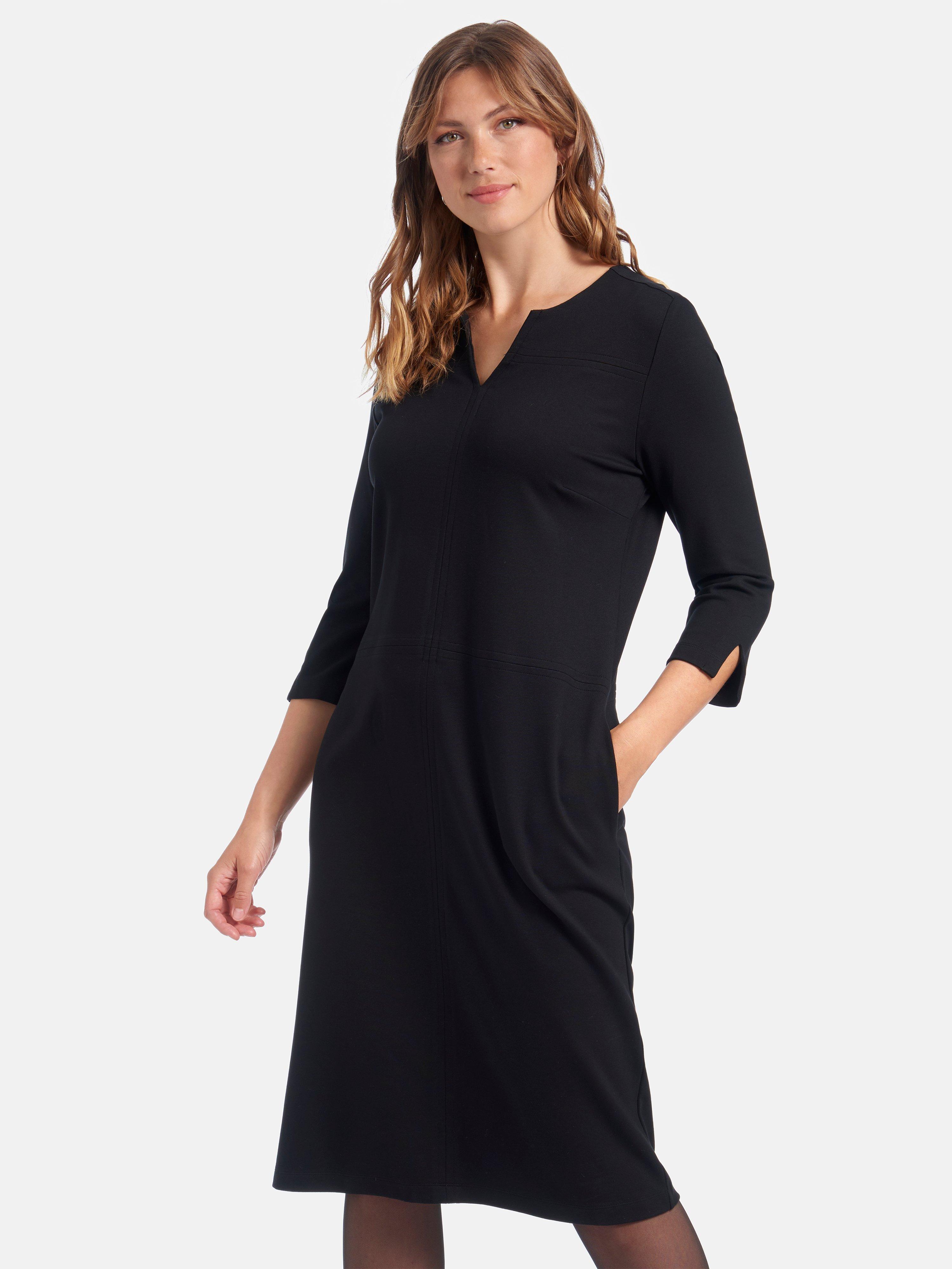 Anna Aura - Jerseyjurk met 3/4-mouwen en deelnaden