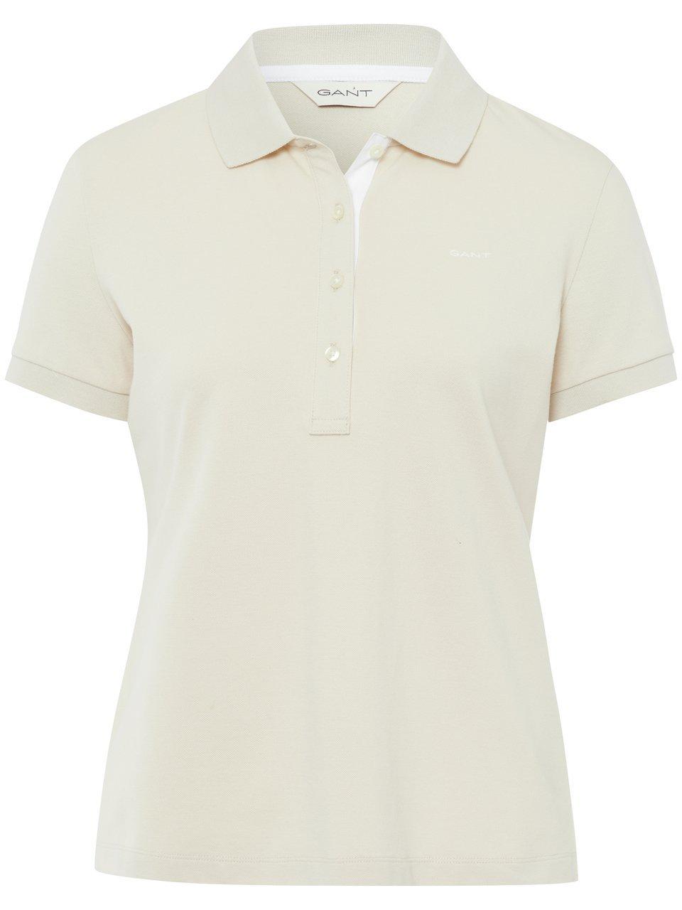 Poloshirt korte mouwen Van GANT beige