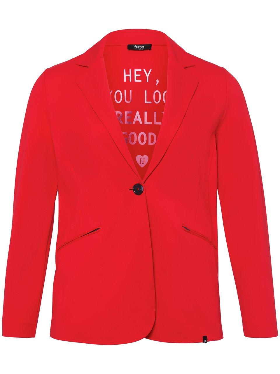 Jersey blazer Van frapp rood