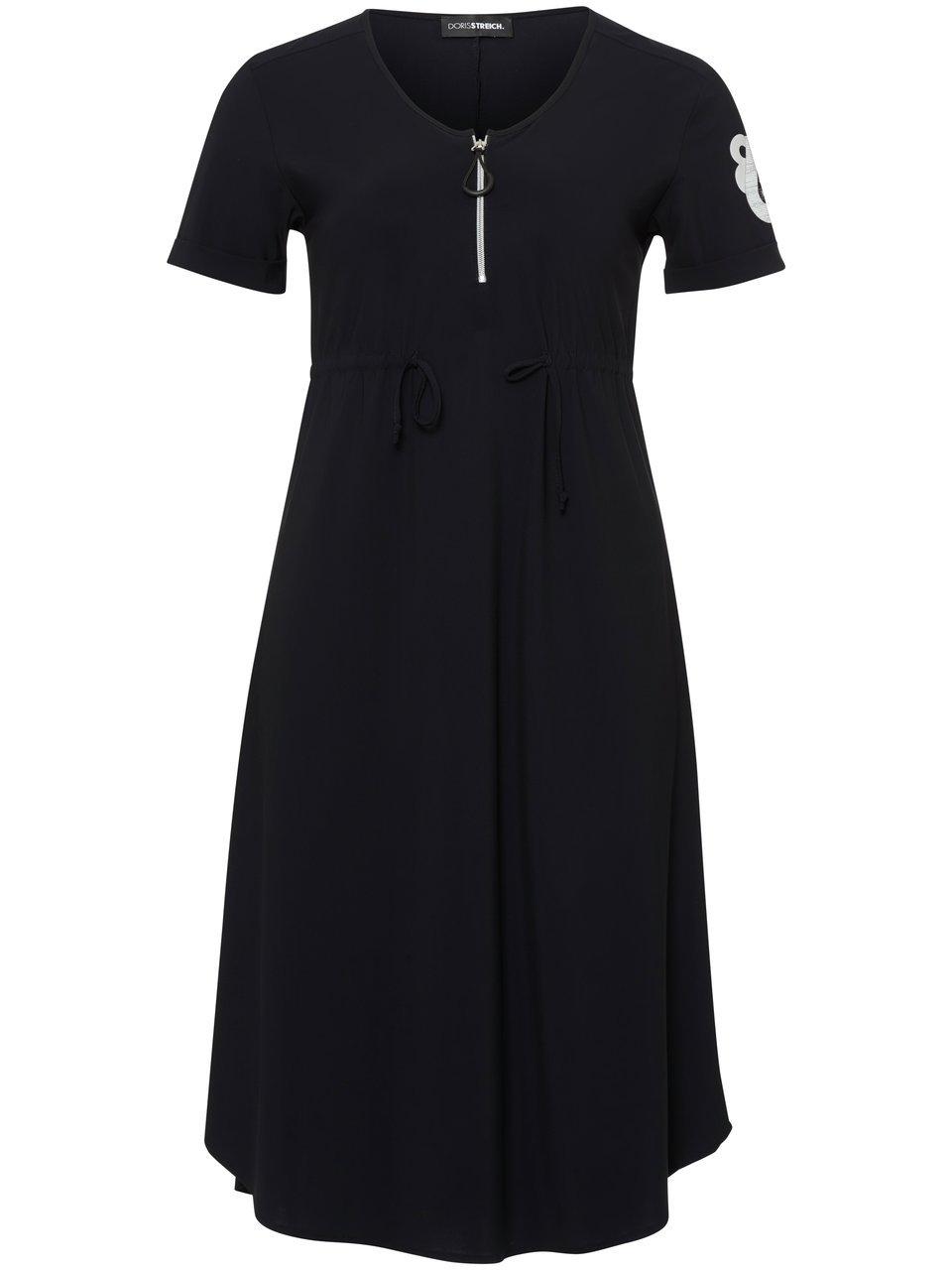 Jersey jurk Van Doris Streich zwart