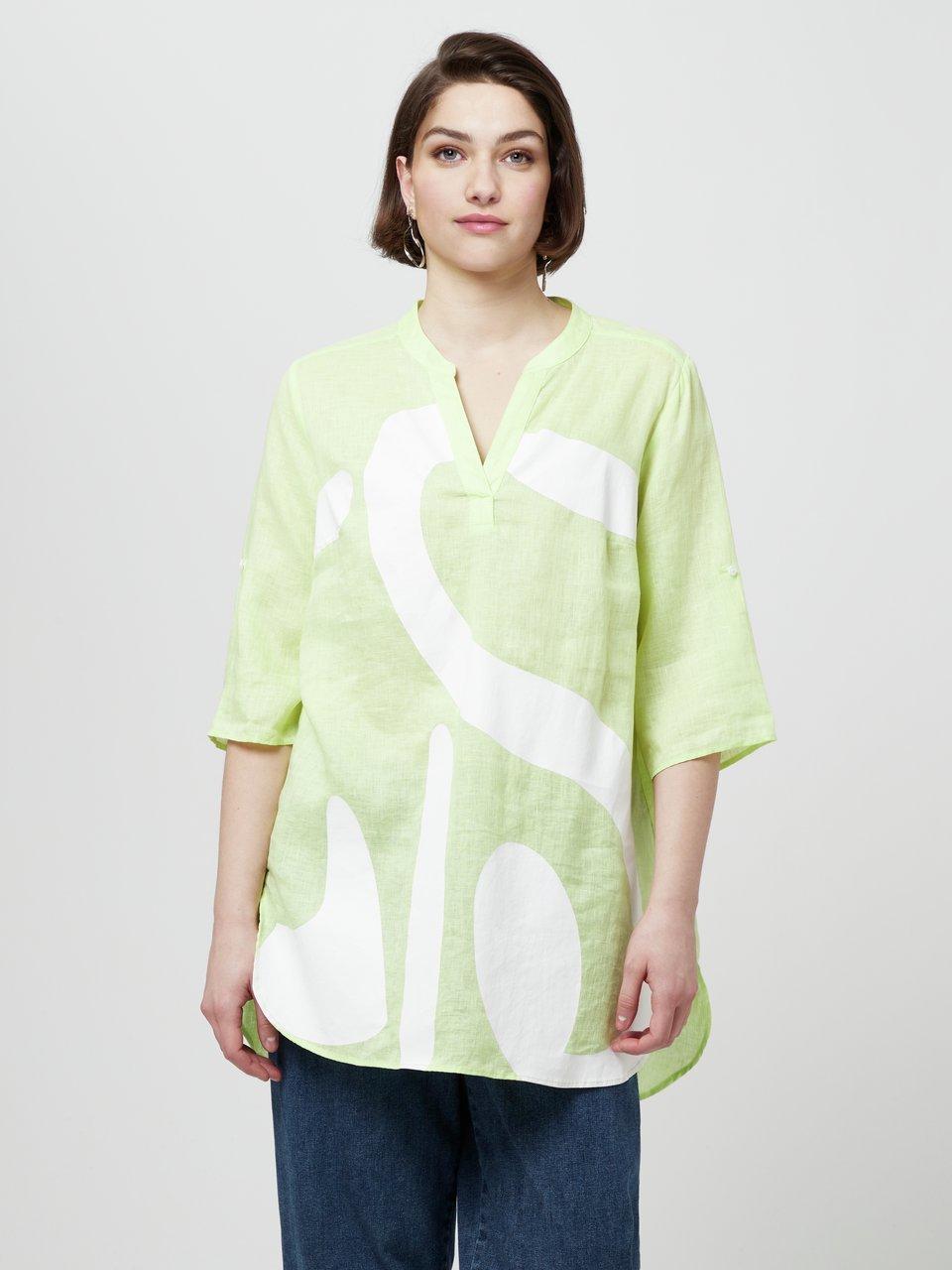 Doris Streich - Lange blouse met 3/4-mouwen
