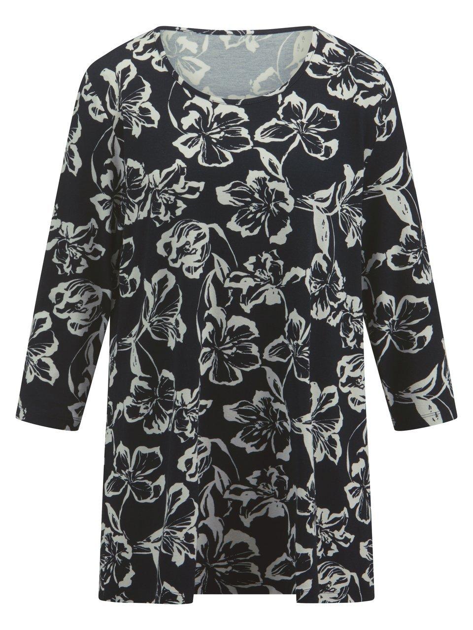 Rundhals-Shirt 3/4-Arm Emilia Lay schwarz günstig online kaufen