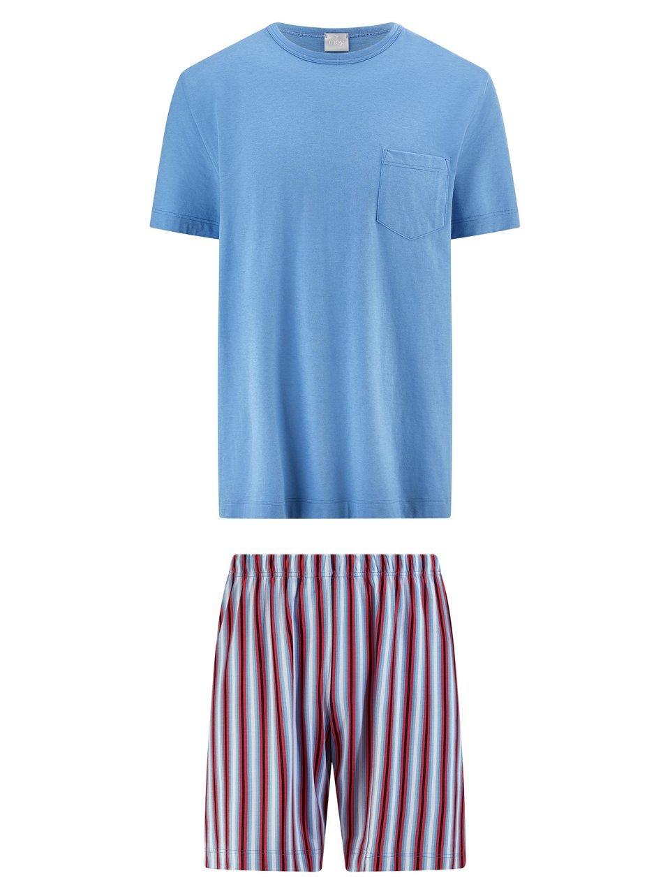 Kurzer Schlafanzug Mey Night blau günstig online kaufen