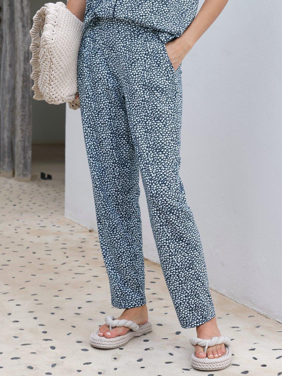 Green Cotton - Knöchellange Bundfalten-Hose Karla