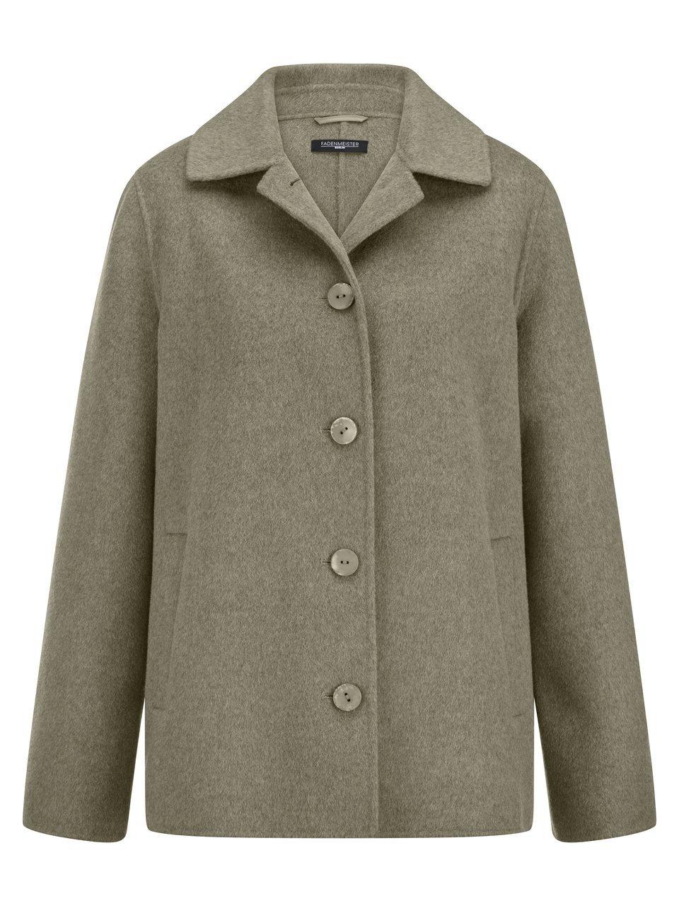 Long-Jacke Fadenmeister Berlin grün günstig online kaufen