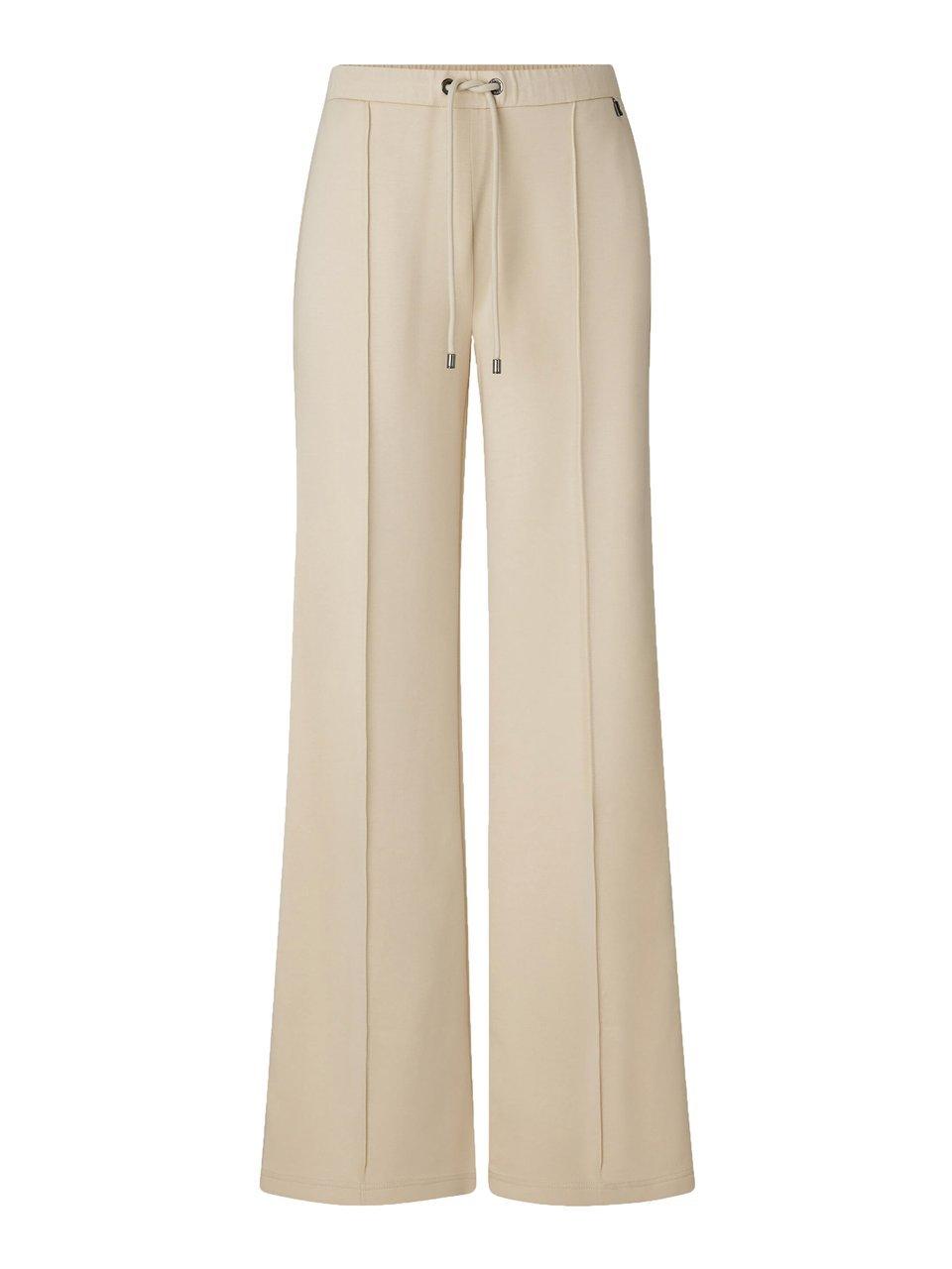 Sweathose gummiertem Logoband Bogner beige günstig online kaufen