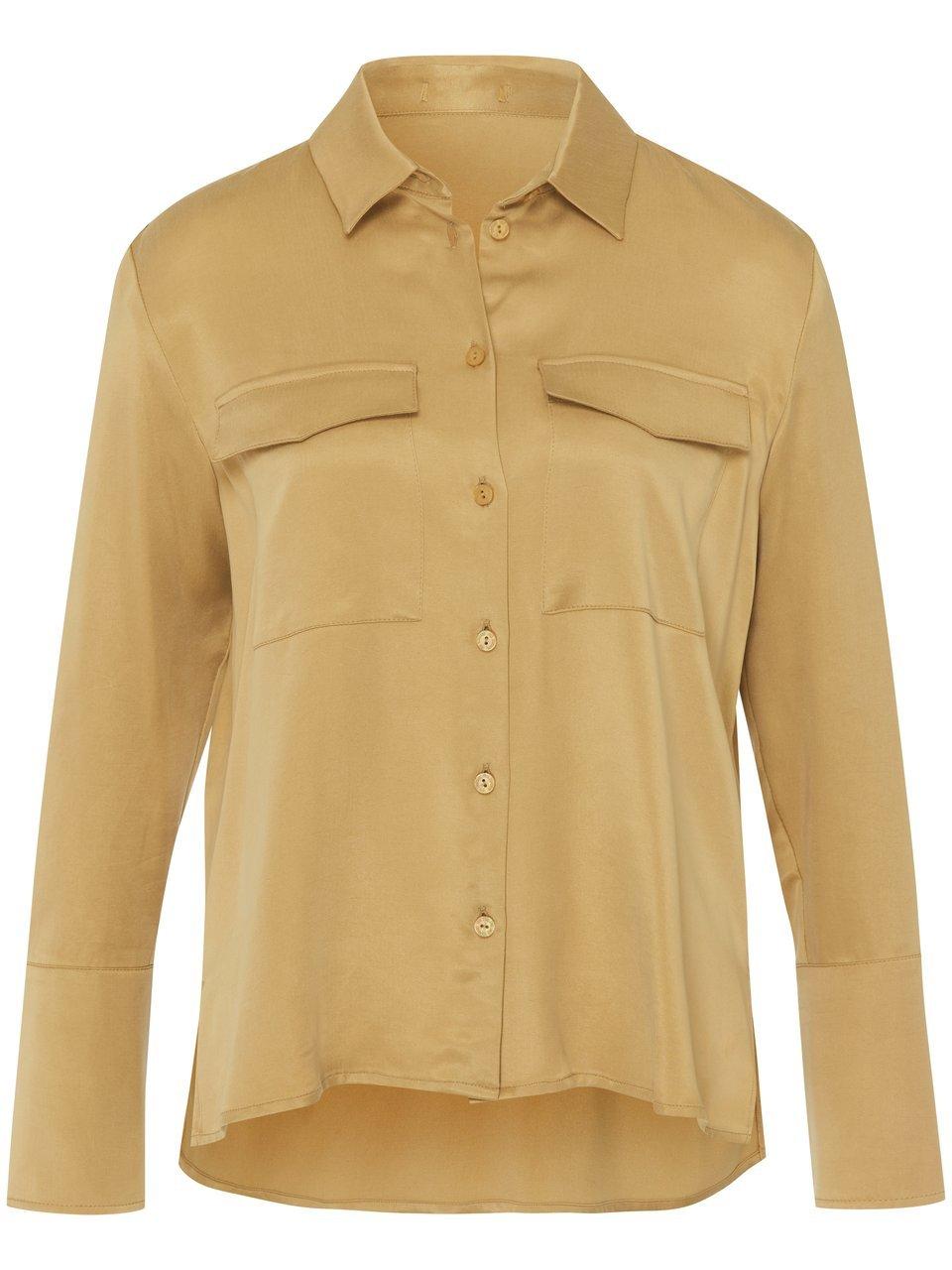 Blouse lange mouwen Van DAY.LIKE beige