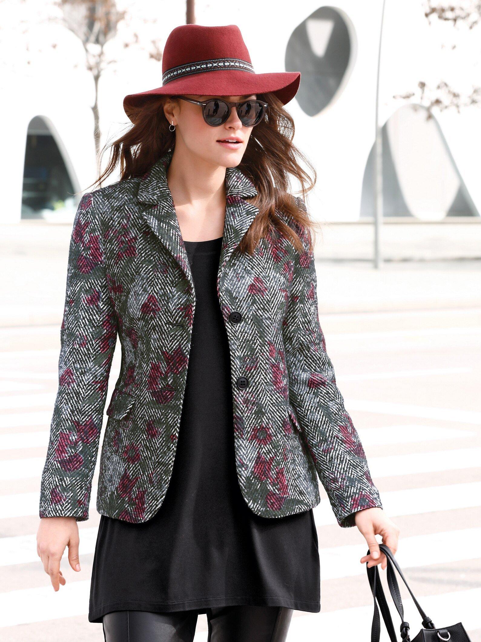 Emilia Lay - Blazer mit kurzem Reverskragen