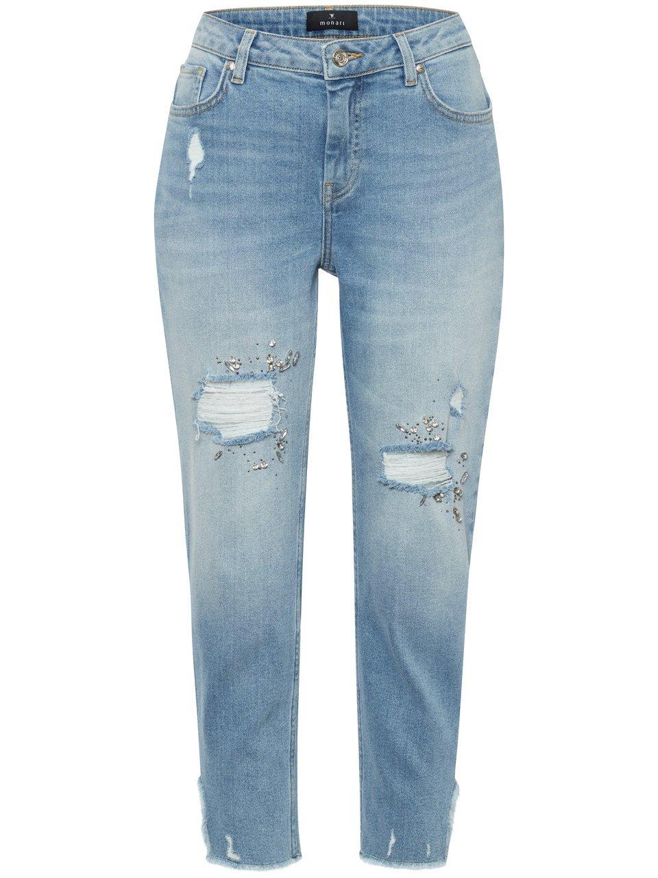 Regular Fit 7/8-jeans Van Monari denim