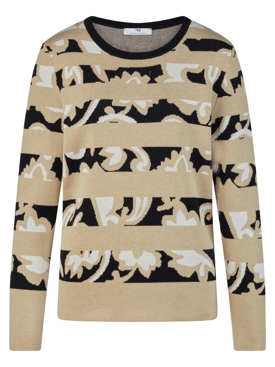 Rundhals-Pullover 1/1-Arm Peter Hahn schwarz günstig online kaufen