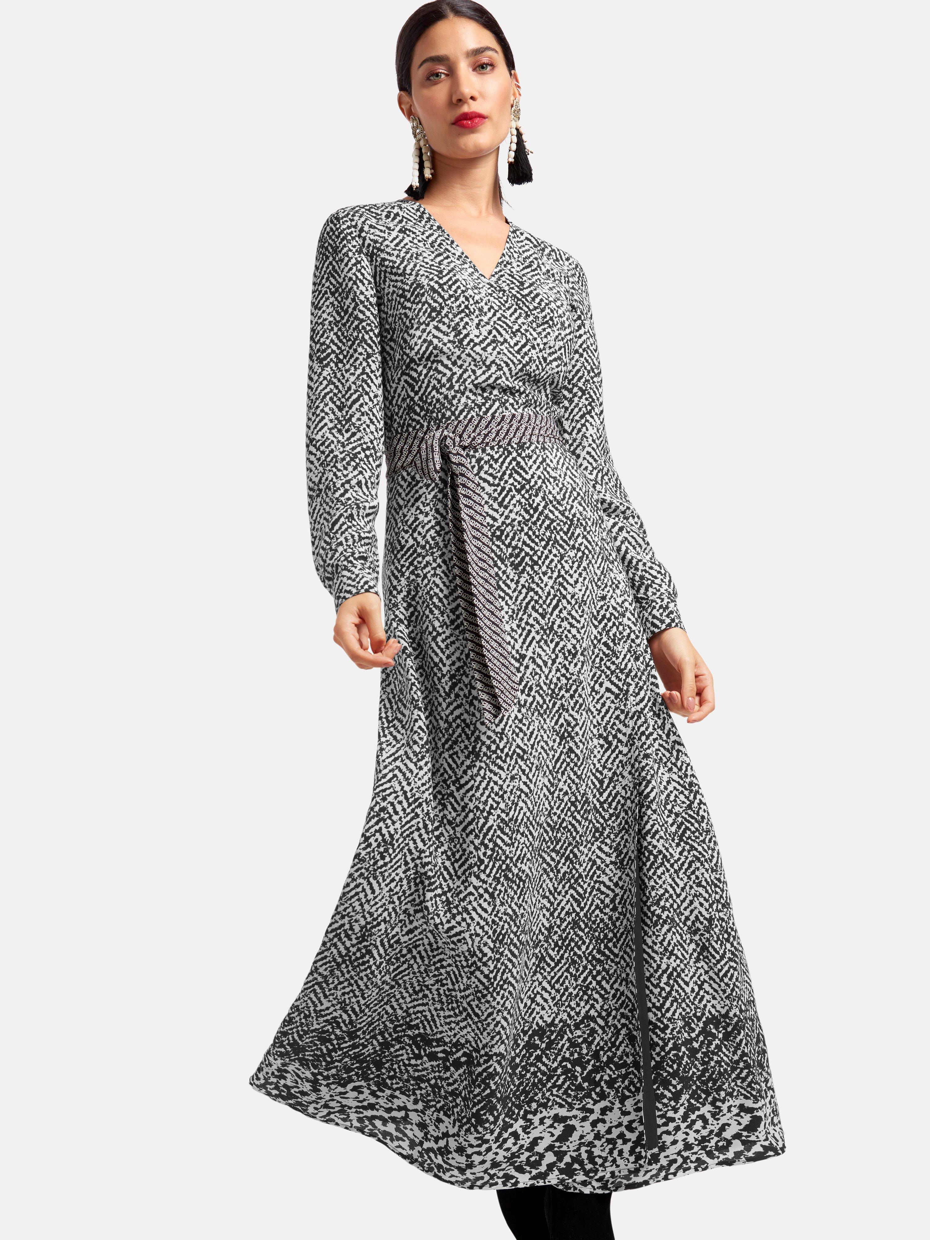 Laura Biagiotti Roma - Maxi-Wickelkleid