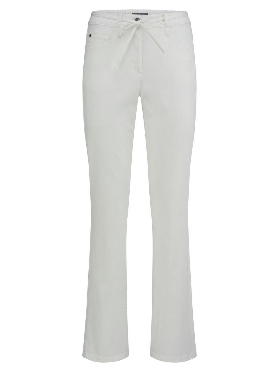 Jeans geradem Bein BASLER weiss günstig online kaufen