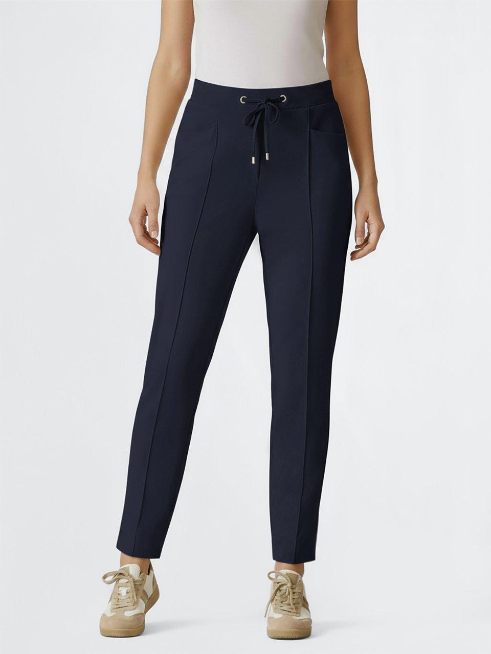 Peter Hahn - Knöchellange Slim Fit-Jersey-Hose