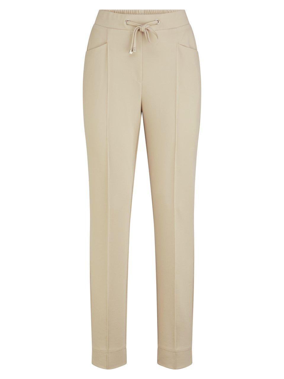 Knöchellange Slim Fit-Jersey-Hose Peter Hahn beige günstig online kaufen