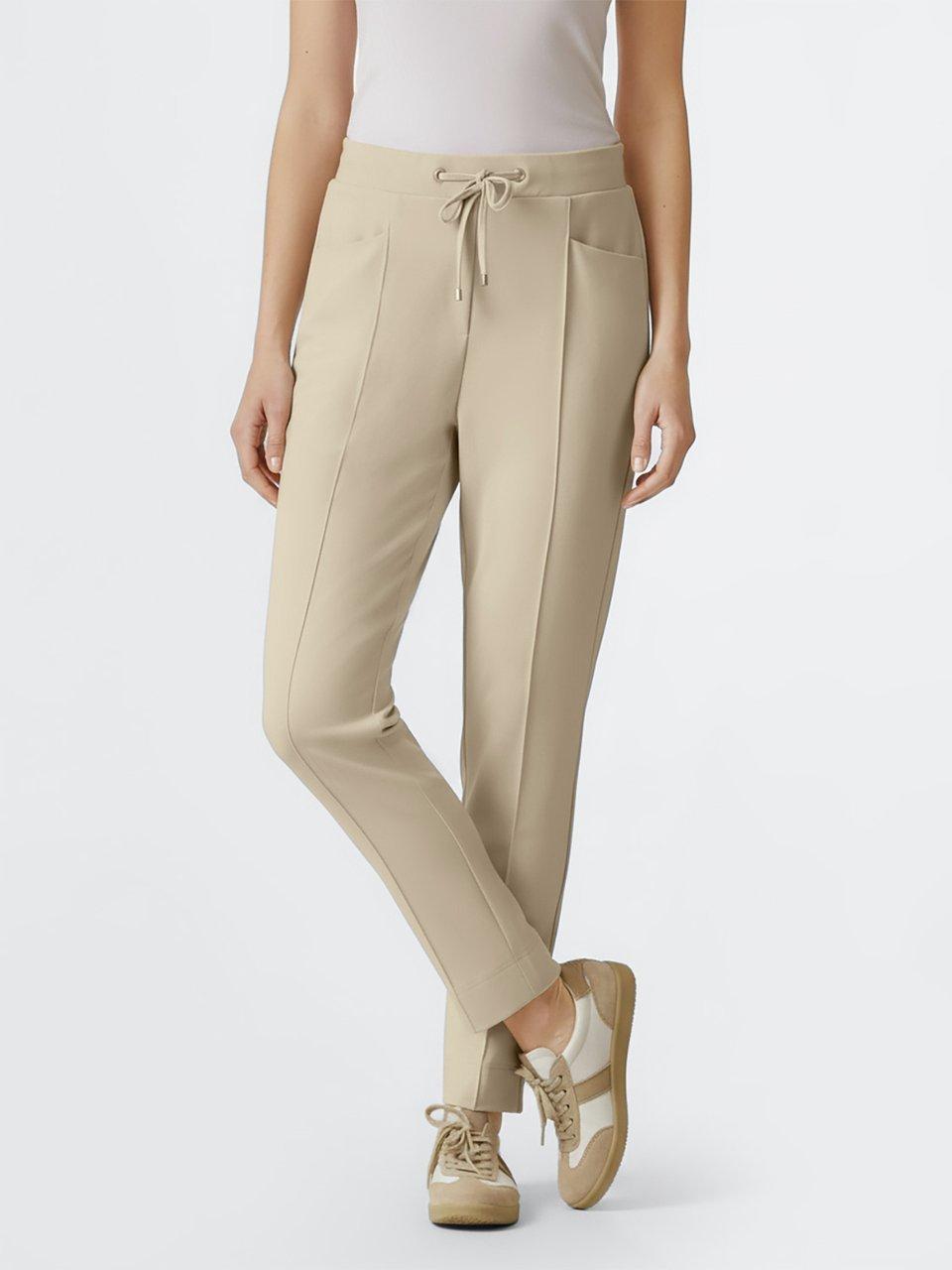 Peter Hahn - Knöchellange Slim Fit-Jersey-Hose