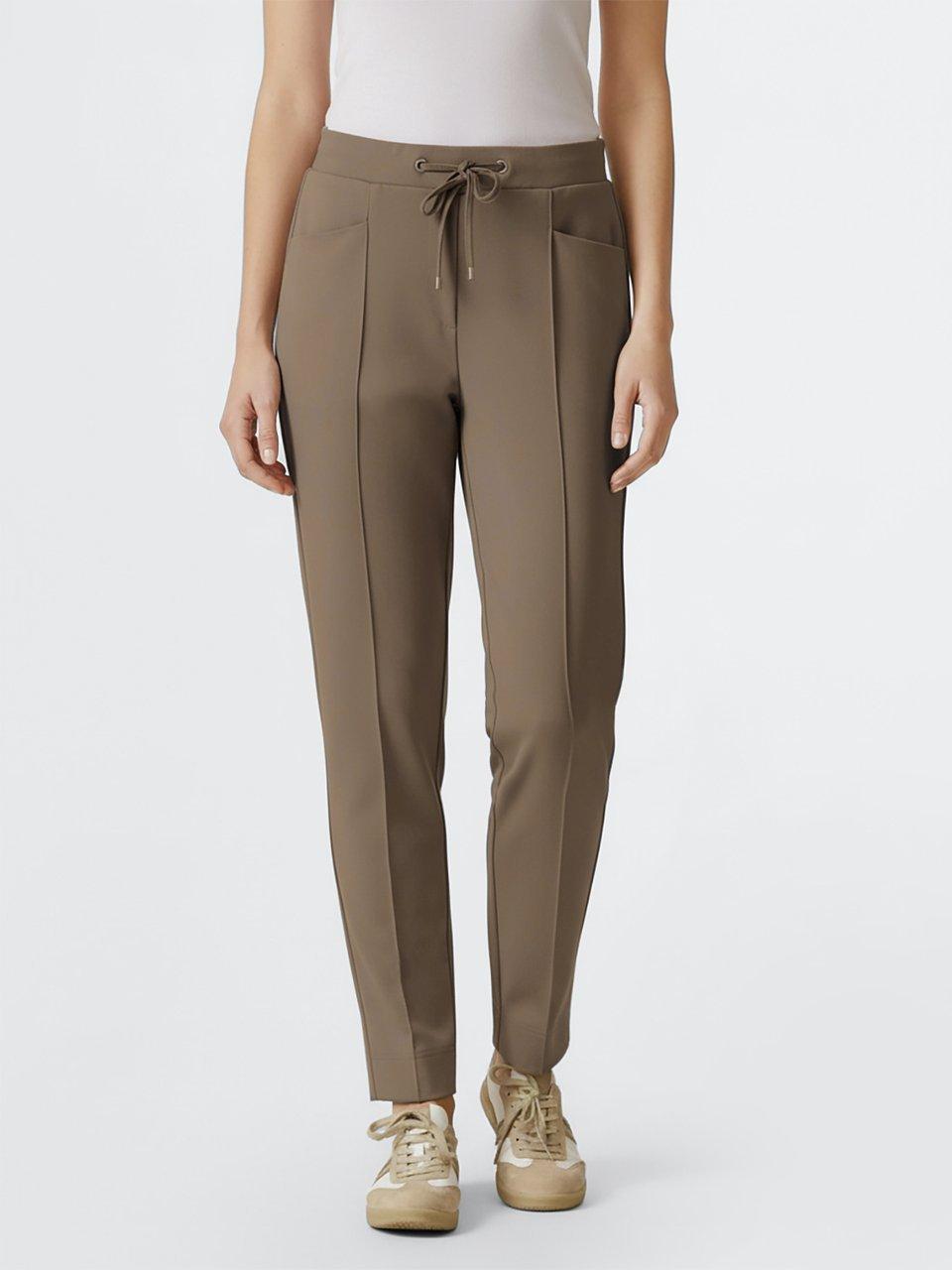 Peter Hahn - Knöchellange Slim Fit-Jersey-Hose