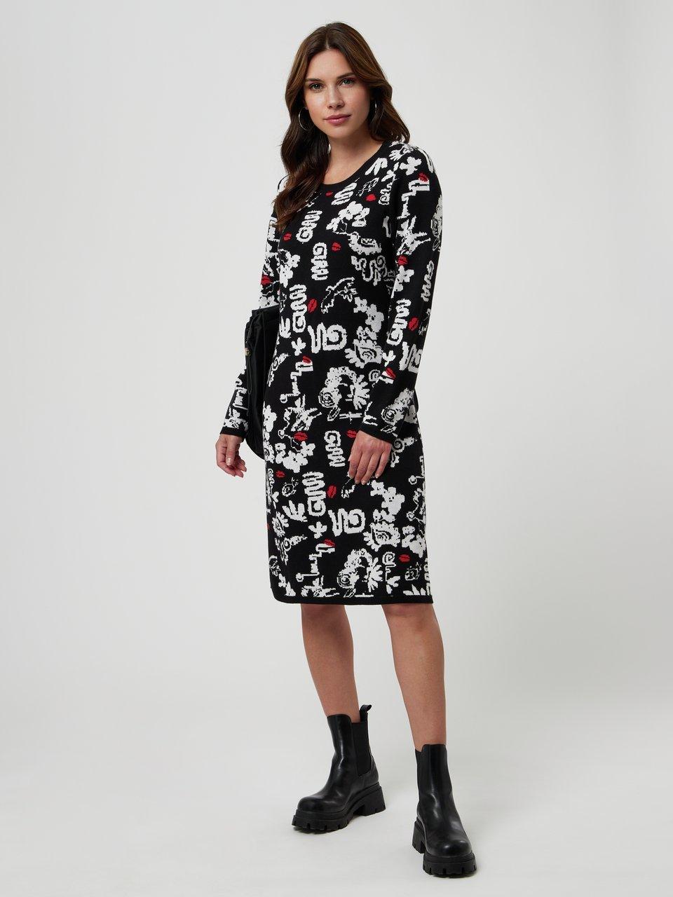 MYBC - Strickkleid mit Rundhals-Ausschnitt