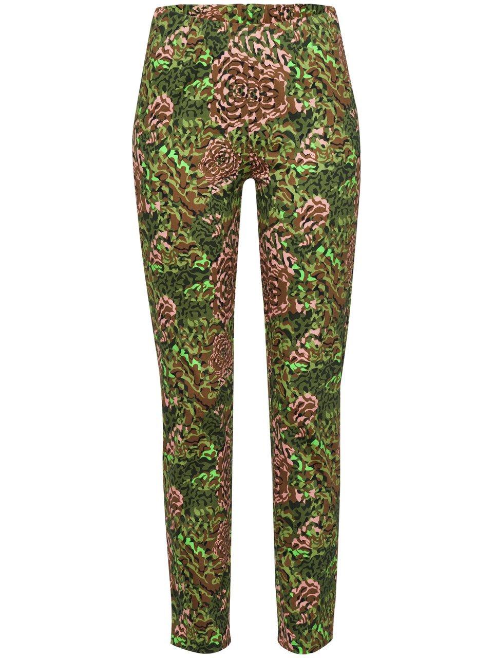 Enkellange slim fit-broek Van MYBC groen