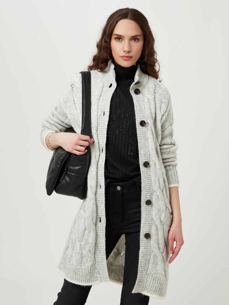 BASLER Long-Strick-Cardigan