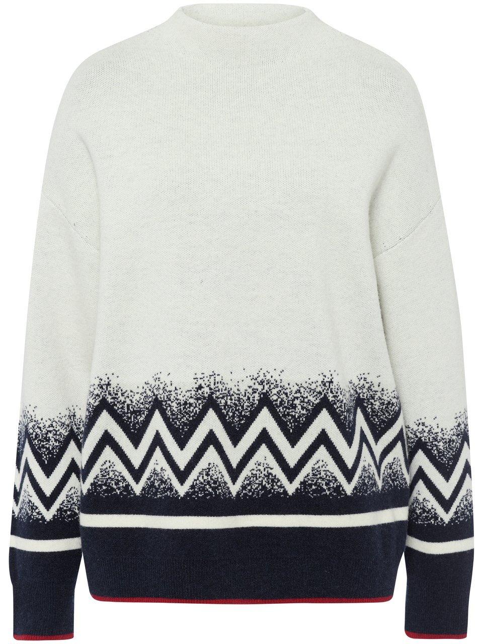 Strickpullover BASLER weiss günstig online kaufen