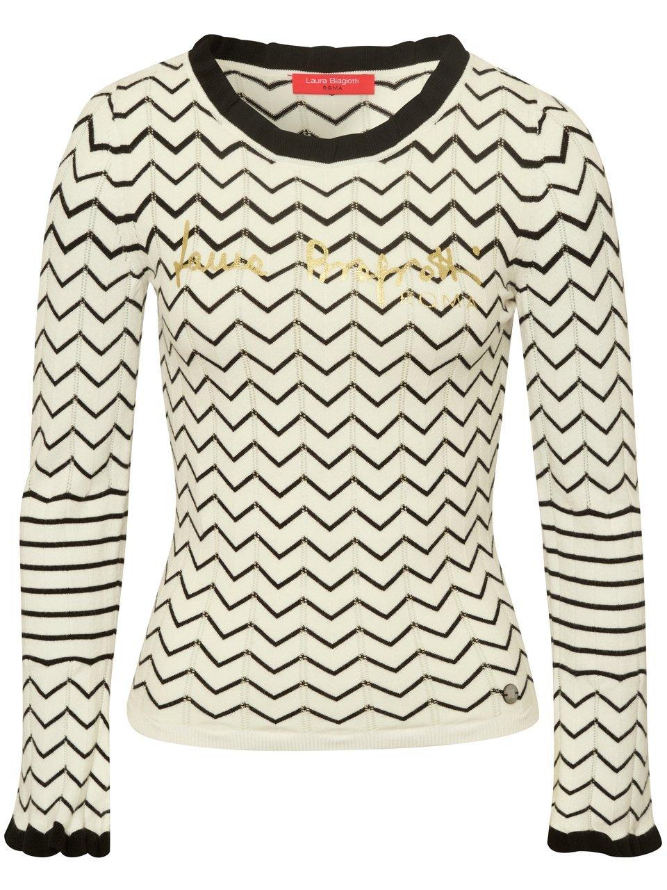 Rundhals-Pullover Laura Biagiotti Roma weiss günstig online kaufen