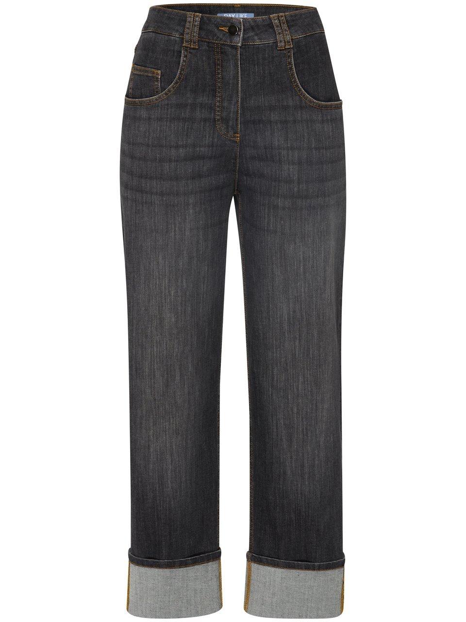 Thumbnail - DAY.LIKE - Straight Fit-7/8 Jeans, denim, Gr. 24 - Baumwolle