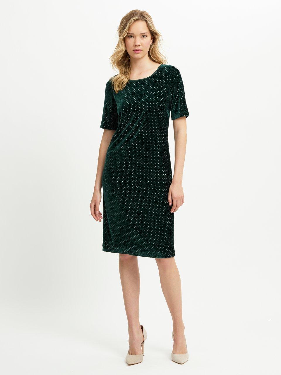 TALBOT RUNHOF X PETER HAHN - Samt-Jersey-Kleid