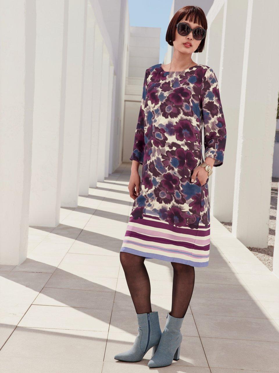 Peter Hahn - Kleid mit Rundhals-Ausschnitt