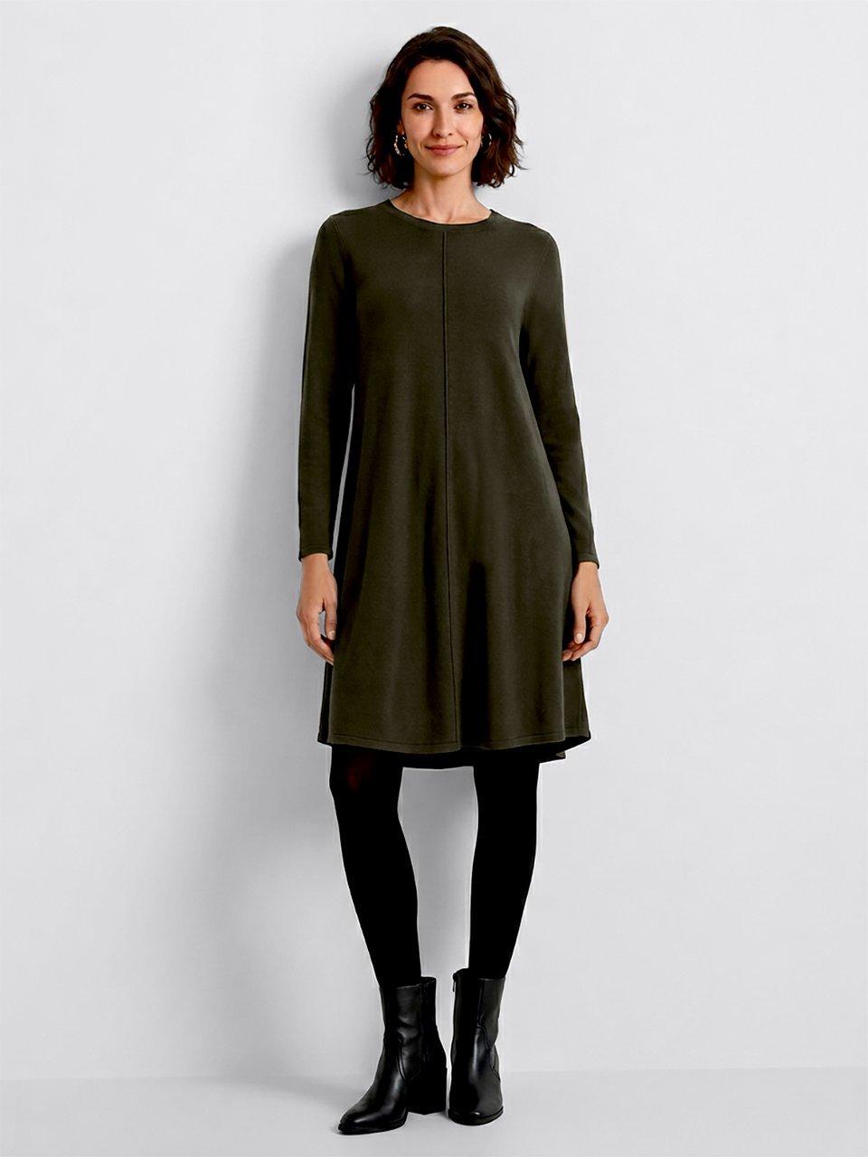 Peter Hahn - Strickkleid mit Rundhals-Ausschnitt