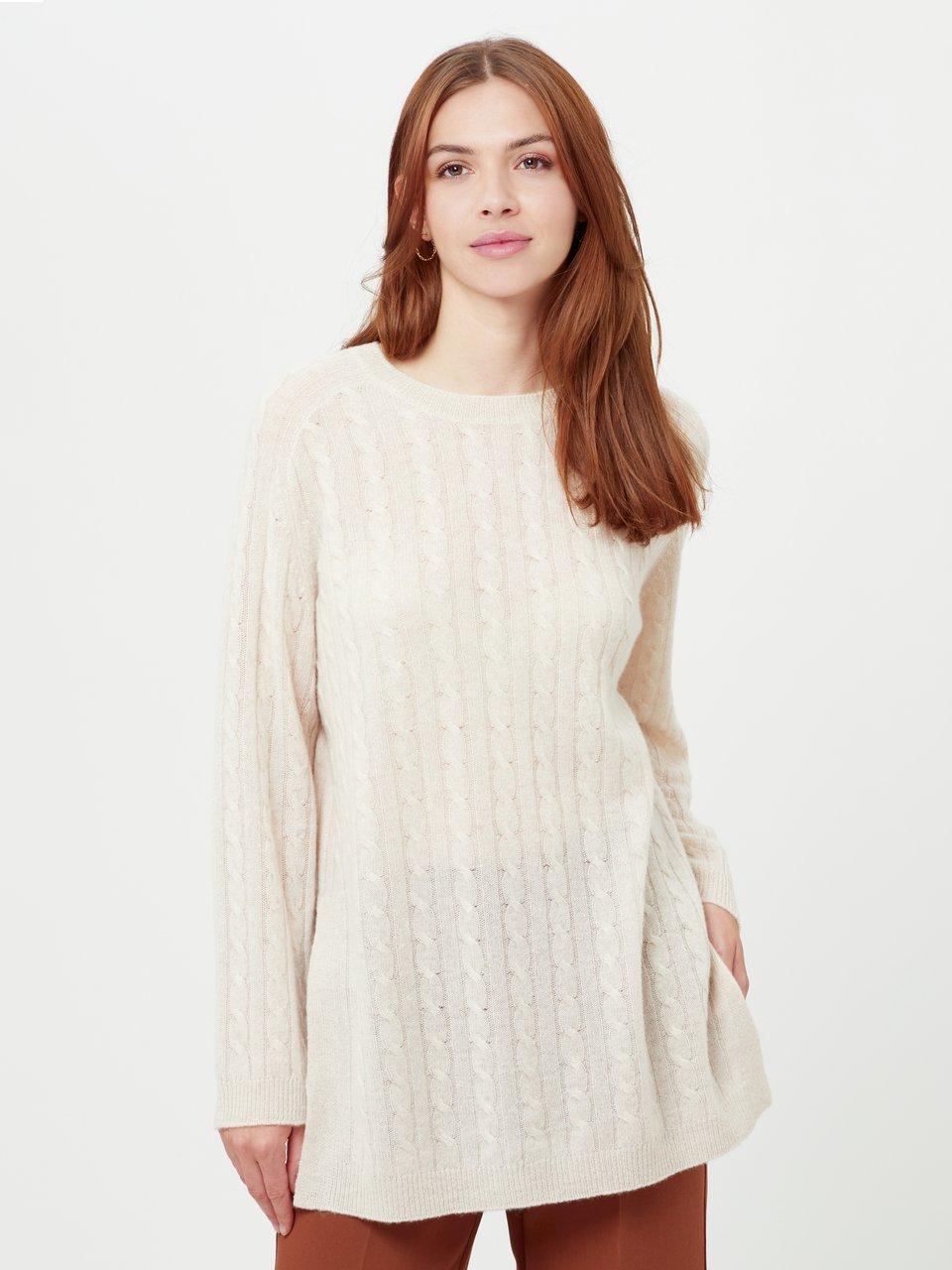 include Long-Pullover Sand-Melange