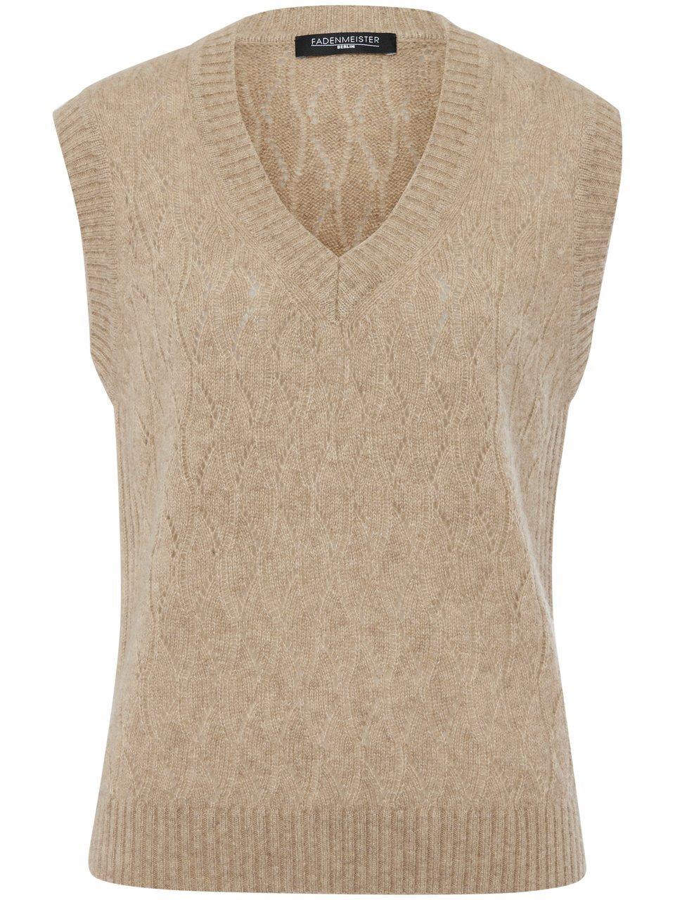 Sweatervest Van Fadenmeister Berlin beige