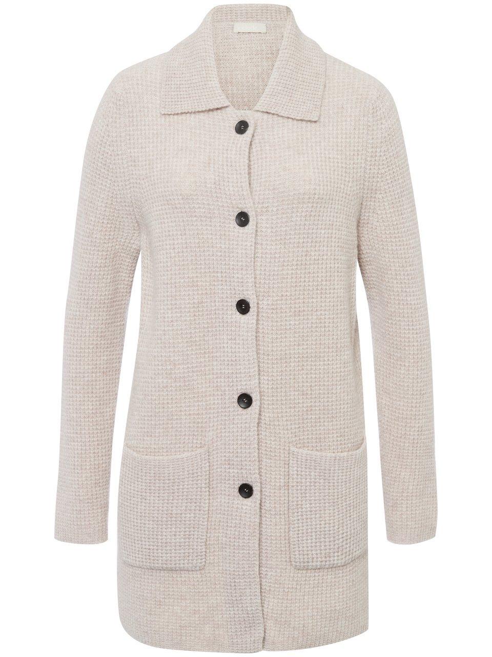 Long-Strickjacke include beige günstig online kaufen