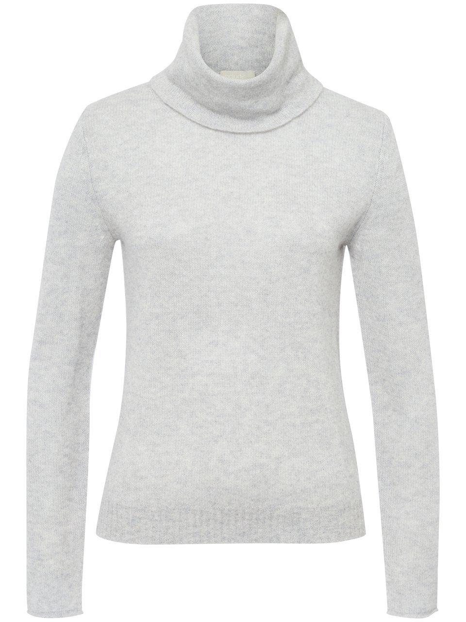 Pullover lockerem Rollkragen include grau günstig online kaufen
