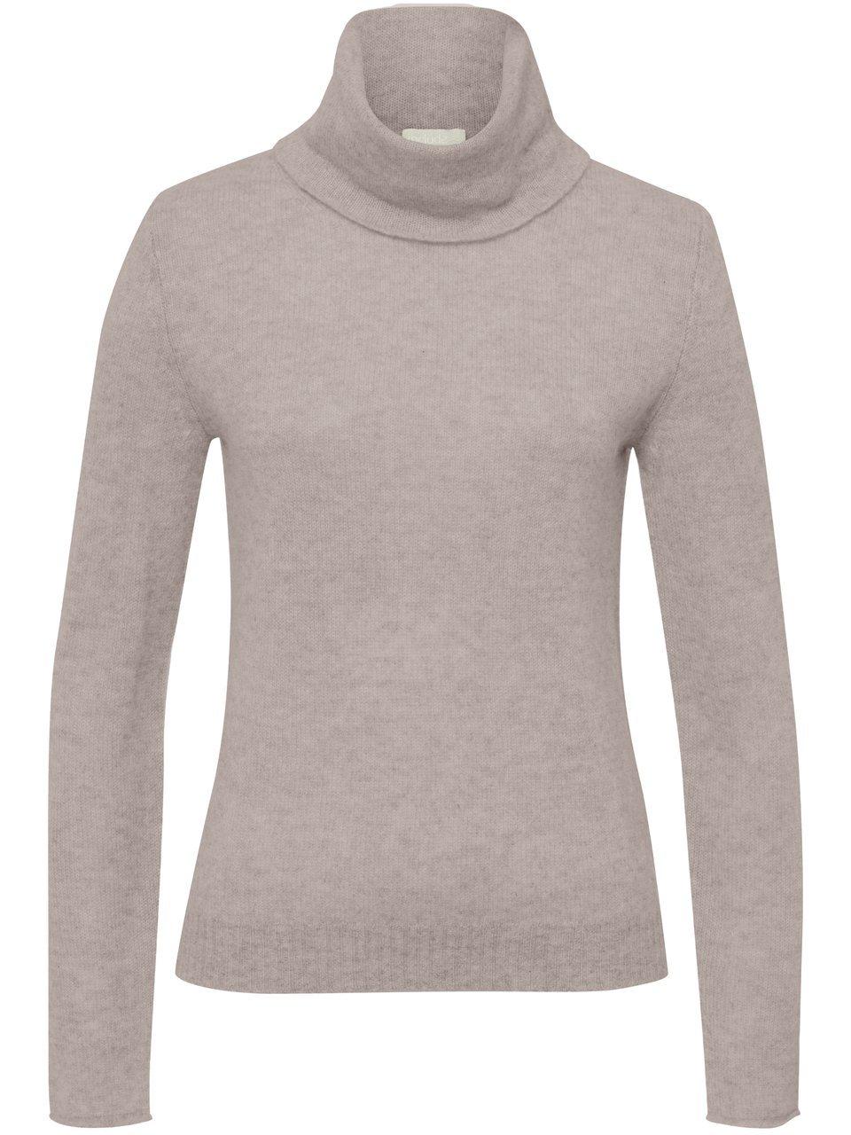 Pullover lockerem Rollkragen include beige günstig online kaufen