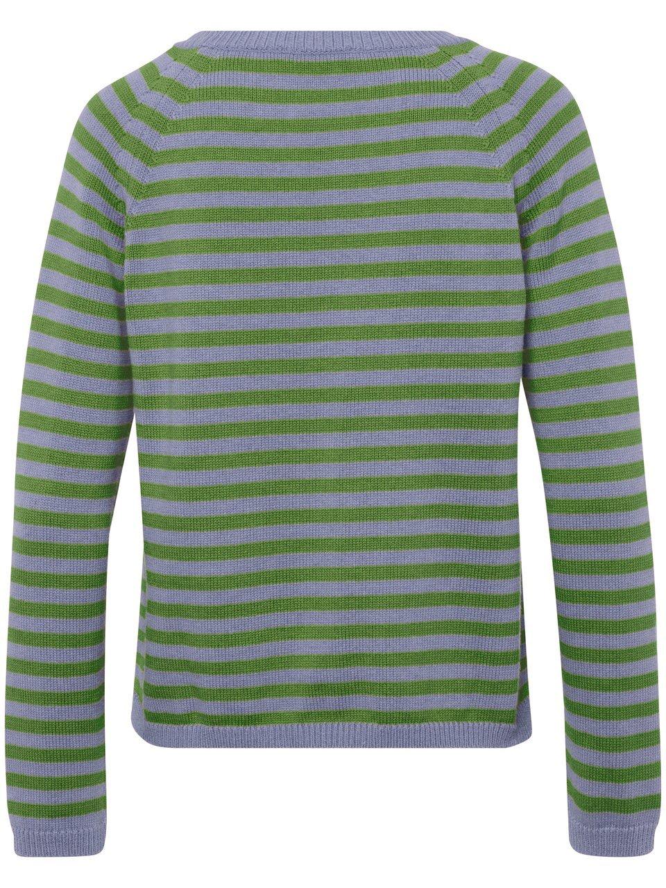 Thumbnail - Rundhals-Pullover Peter Hahn mehrfarbig
