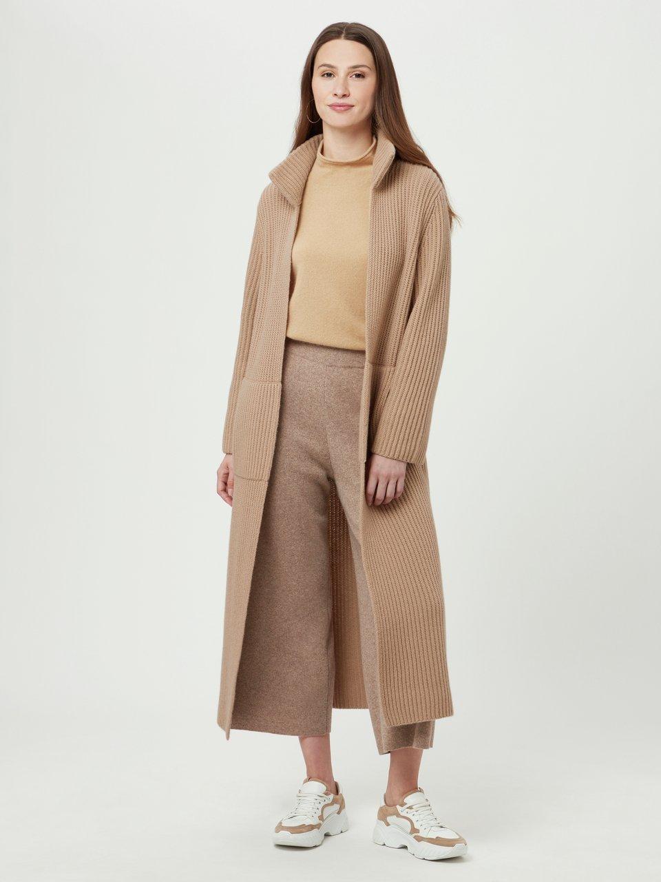 include Le manteau en maille 100 cachemire cappuccino