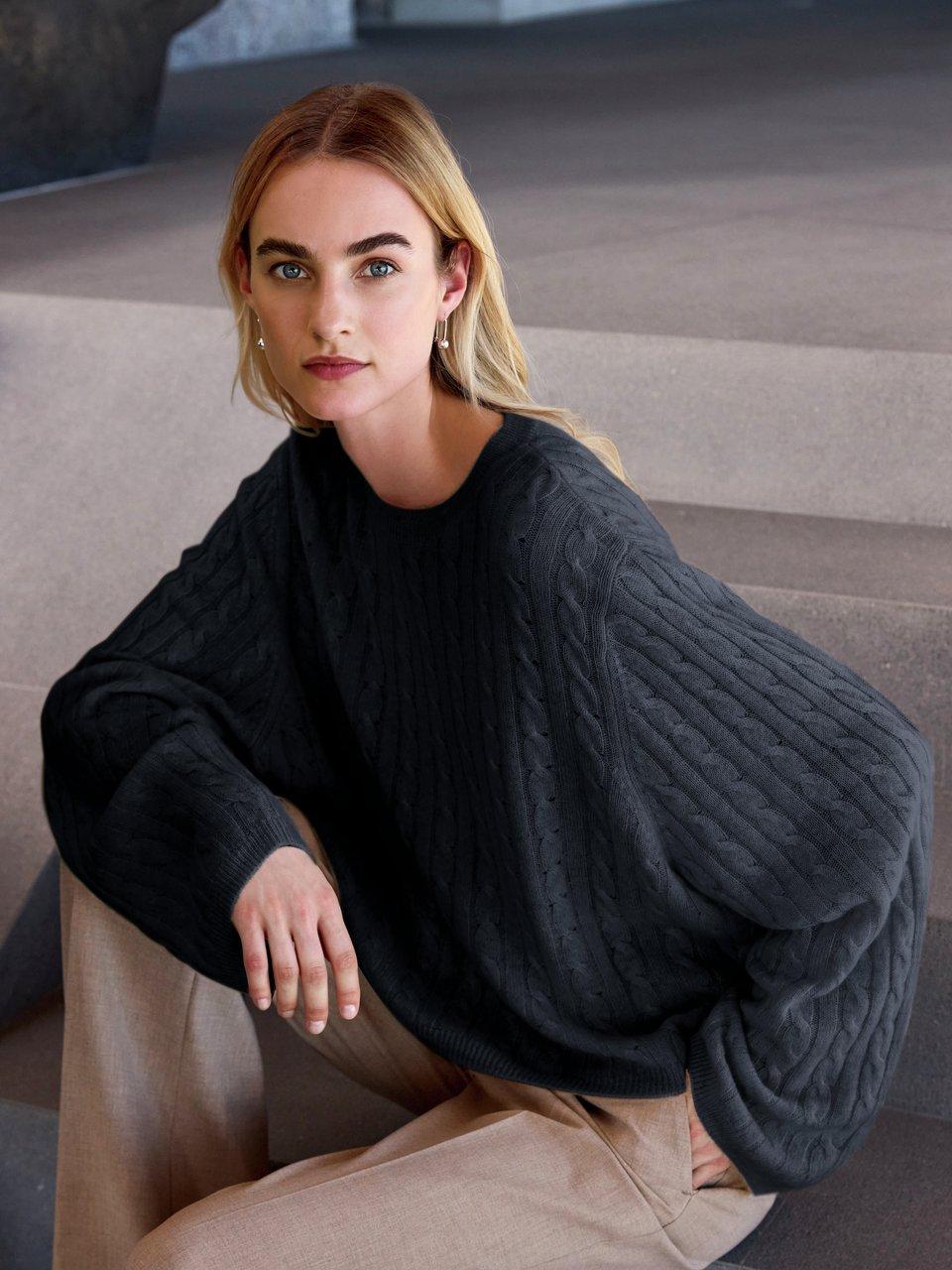 include - Rundhals-Pullover aus 100% Kaschmir