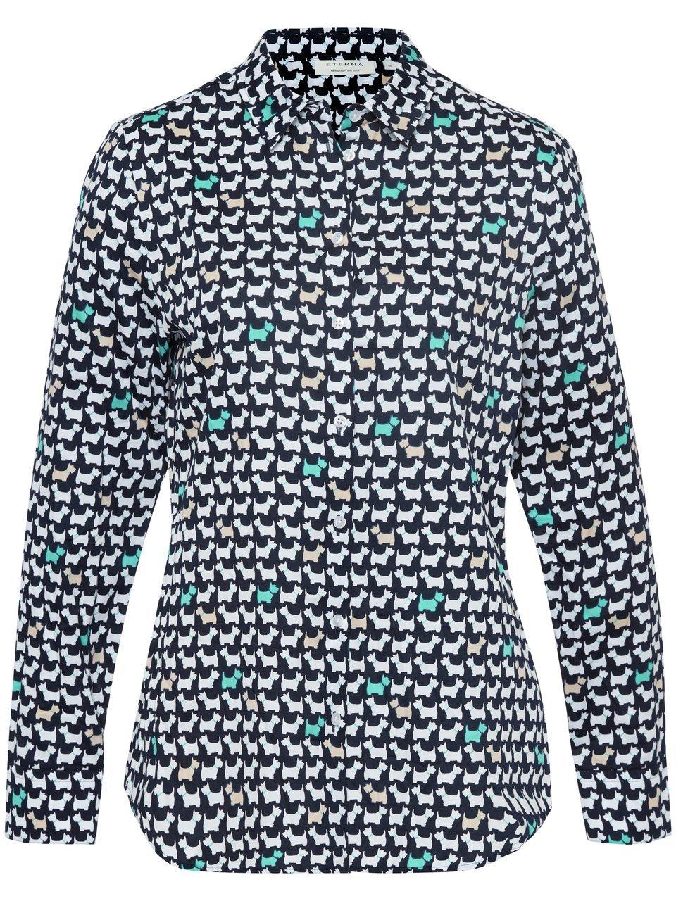 Blouse Van Eterna blauw