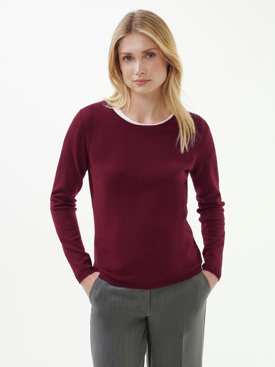 Peter Hahn - Rundhals-Pullover mit Kaschmir