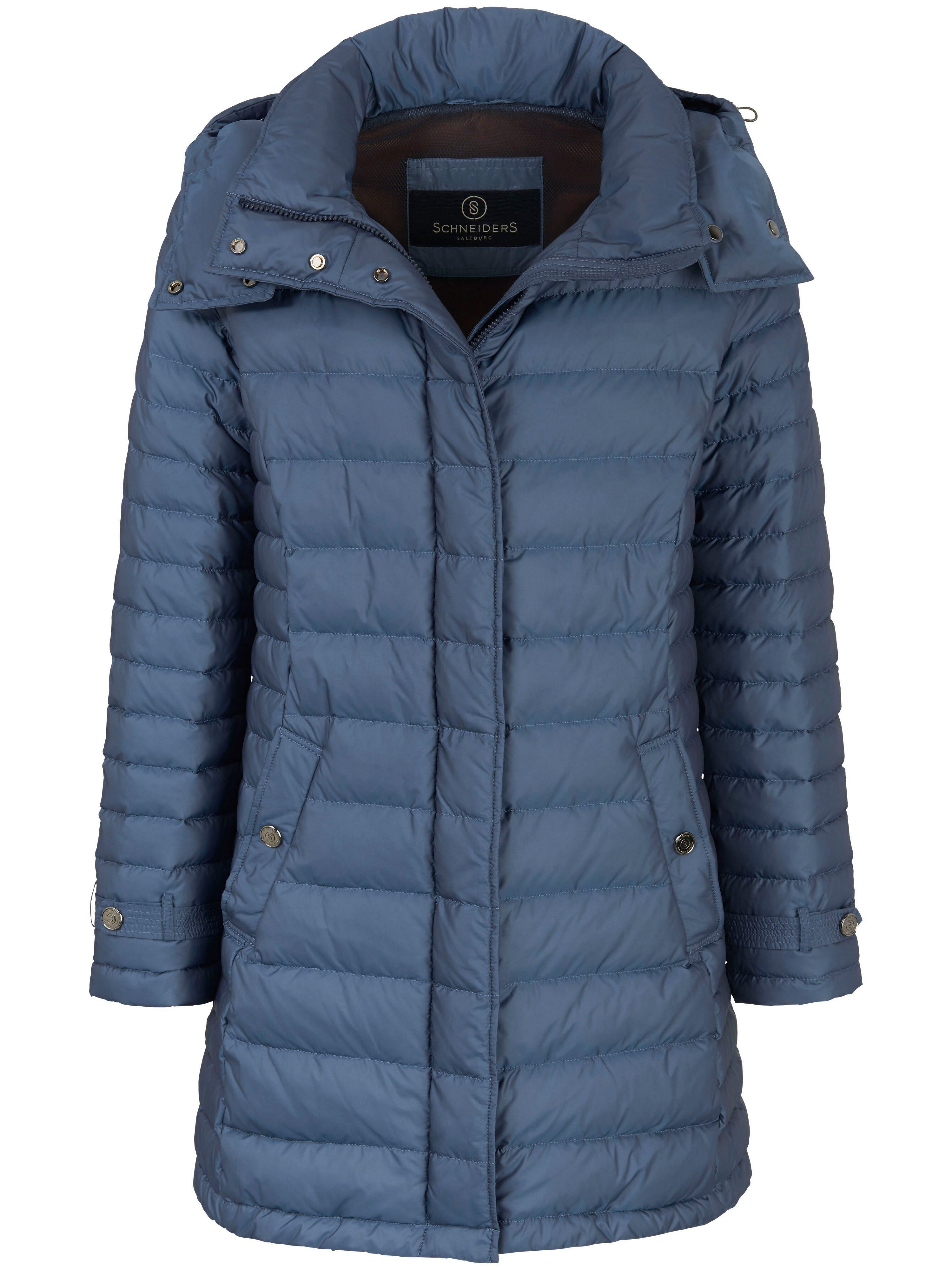 La veste doudoune capuche amo­vible  Schneiders Salzburg bleu taille 48