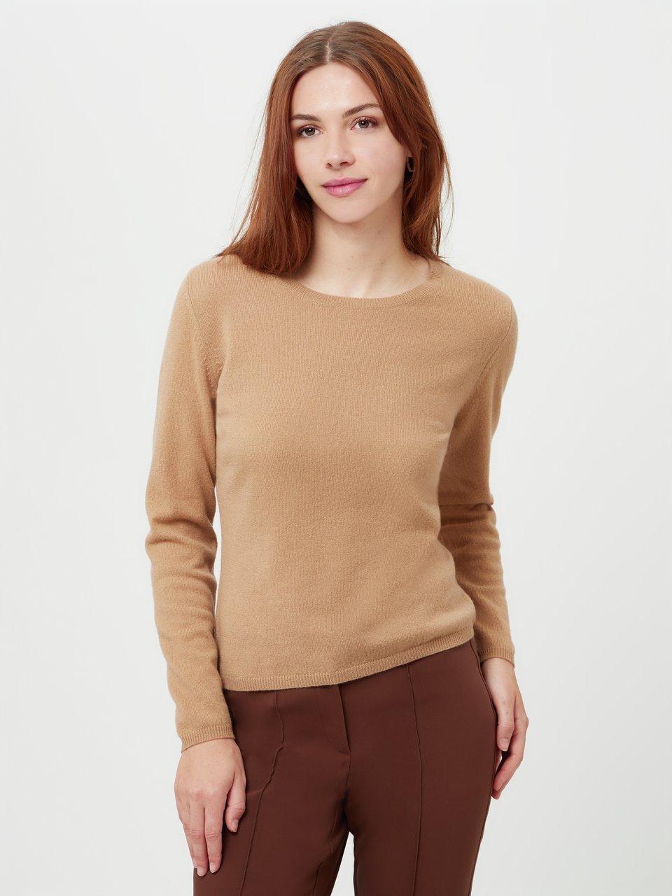 Peter Hahn Cashmere - Rundhals-Pullover aus 100% Premium-Kaschmir