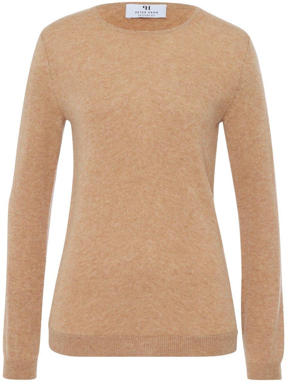 Rundhals-Pullover aus 100% Premium-Kaschmir Peter Hahn Cashmere braun günstig online kaufen