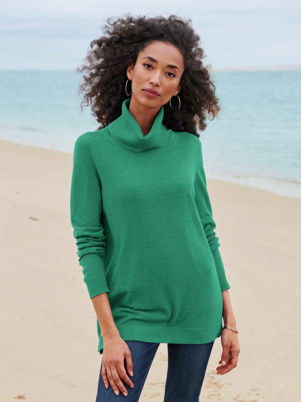 Peter Hahn Seide/Kaschmir - Rollkragen-Pullover Modell Tamara