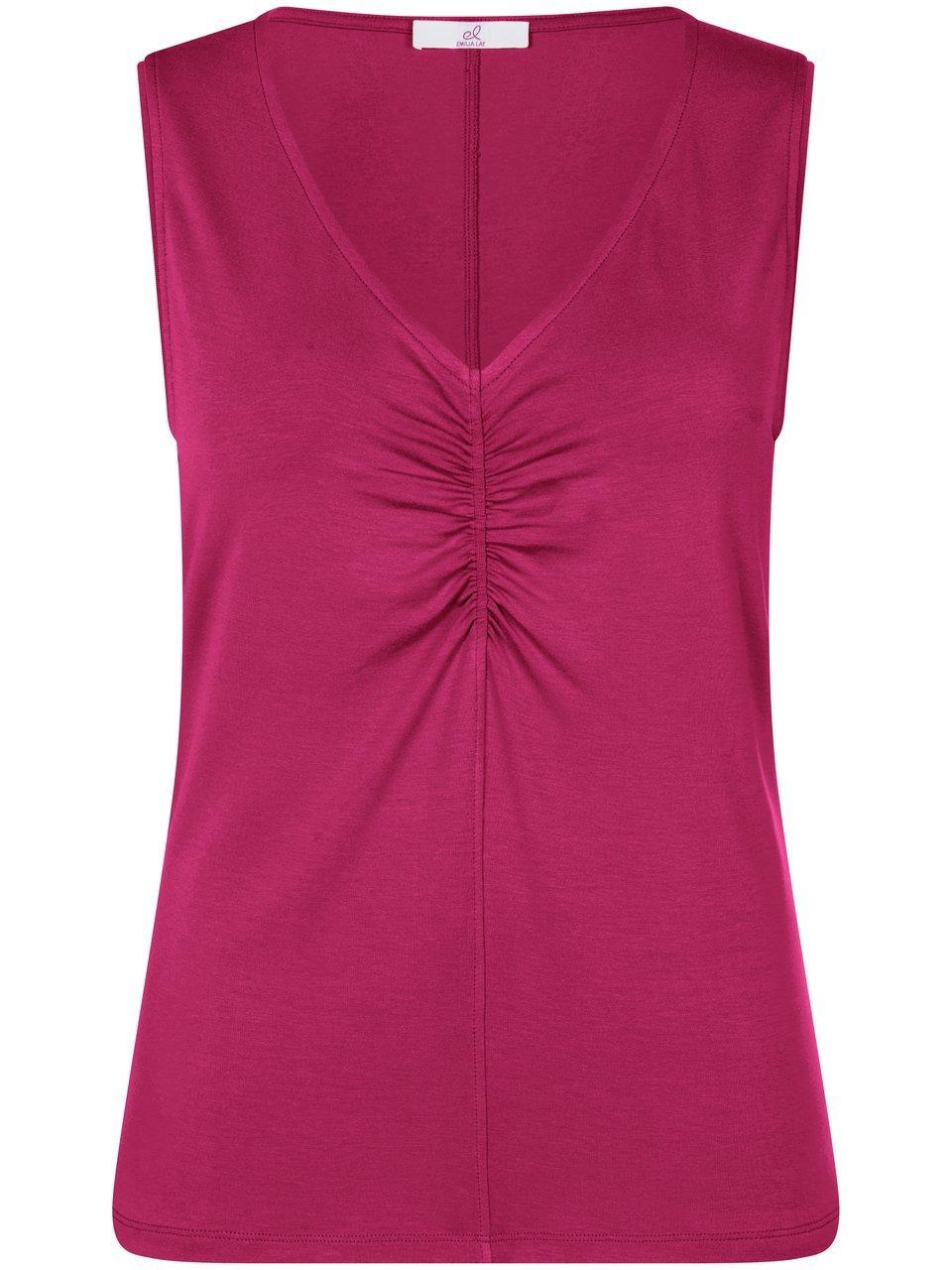 Top V-Ausschnitt Emilia Lay pink günstig online kaufen
