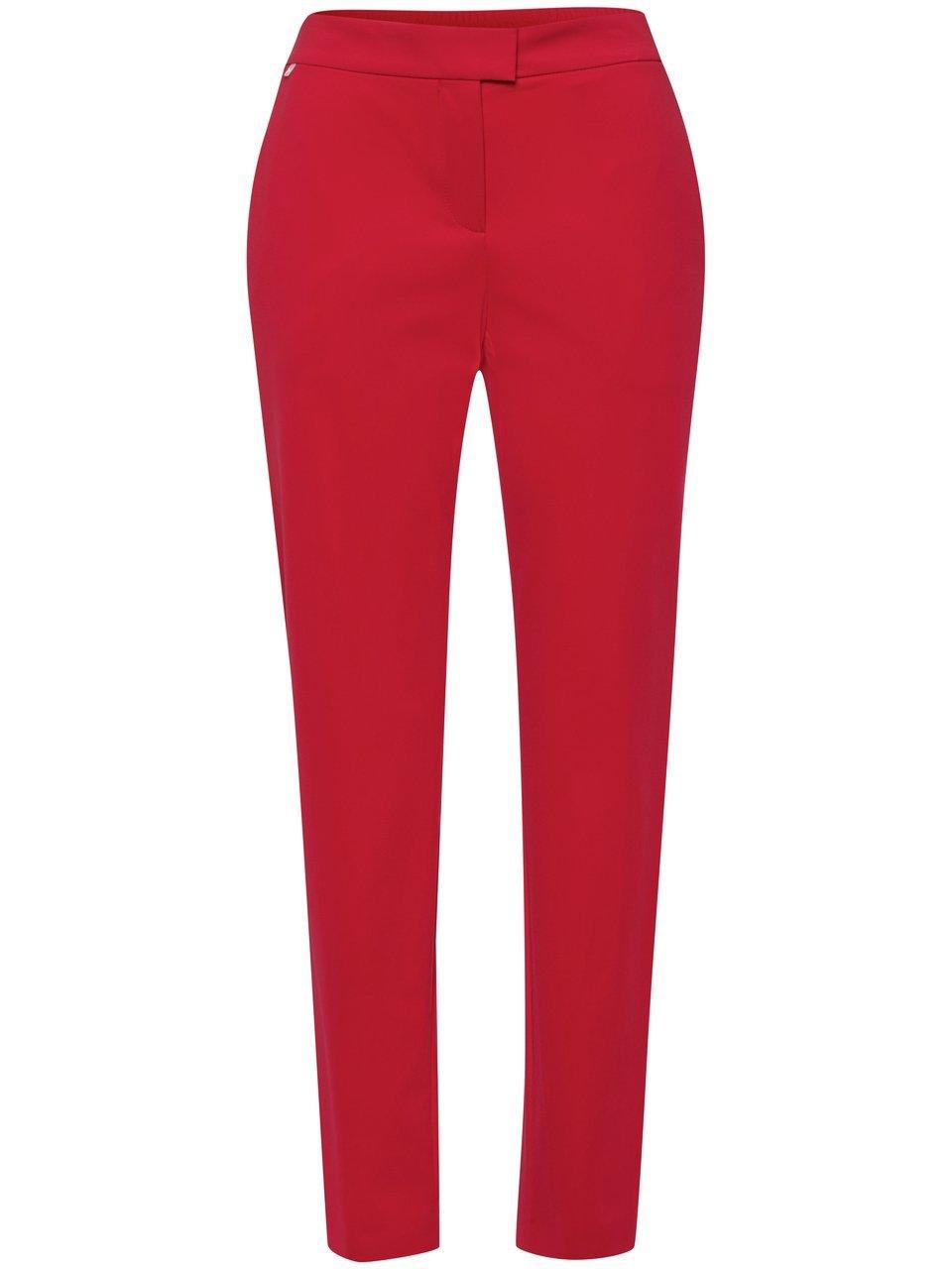 Slim fit-jerseybroek Van BOSS rood